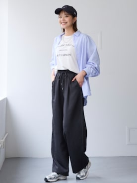 nissen Smile Modelsさん（レディース・167cm）の春コーディネート