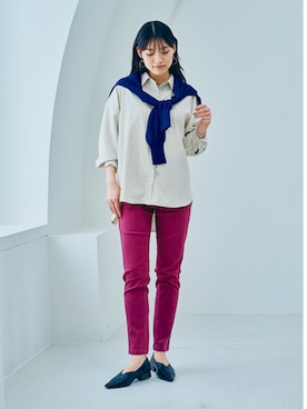 nissen Smile Modelsさん（レディース・167cm）の秋コーディネート