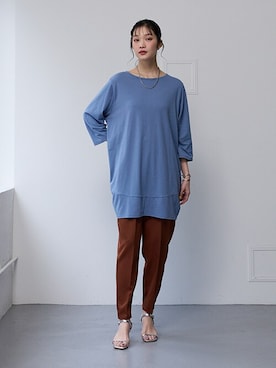 nissen Smile Modelsさん（レディース・166cm）の春コーディネート