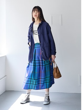 nissen Smile Modelsさん（レディース・166cm）の夏コーディネート