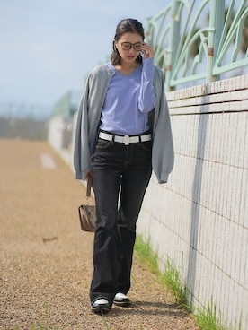 nissen Smile Modelsさん（レディース・167cm）の冬コーディネート