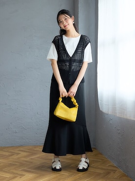 nissen Smile Modelsさん(レディース・167cm)の春コーディネート