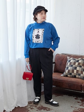 nissen Smile Modelsさん（レディース・158cm）の夏コーディネート