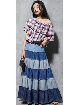 nissen Smile Modelsさん（レディース・167cm）の春コーディネート
