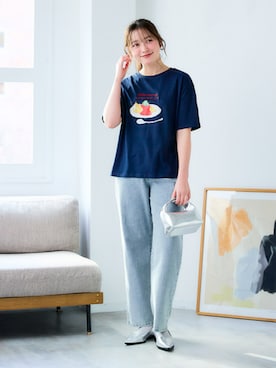 nissen Smile Modelsさん（レディース・164cm）の冬コーディネート