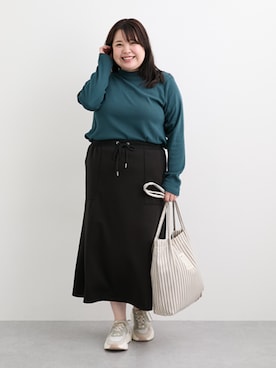nissen Smile Modelsさん（レディース・158cm）の秋コーディネート
