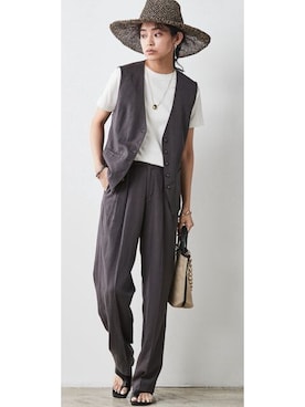 nissen Smile Modelsさん(レディース・167cm)の春コーディネート