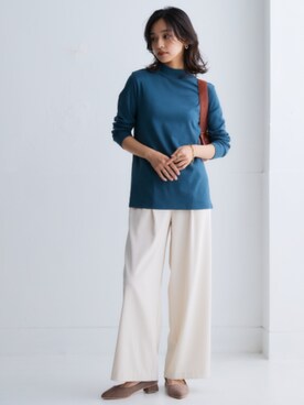 nissen Smile Modelsさん（レディース・163cm）の冬コーディネート