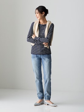 nissen Smile Modelsさん（レディース・165cm）の秋コーディネート