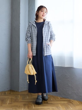 nissen Smile Modelsさん（レディース・160cm）の春コーディネート