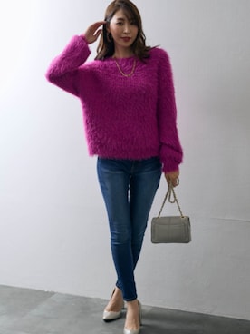 nissen Smile Modelsさん（レディース・165cm）の冬コーディネート