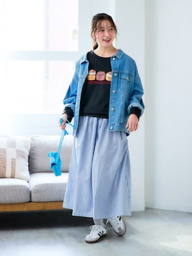 nissen Smile Modelsさん（レディース・164cm）の冬コーディネート