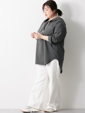 nissen Smile Modelsさん（レディース・158cm）の冬コーディネート