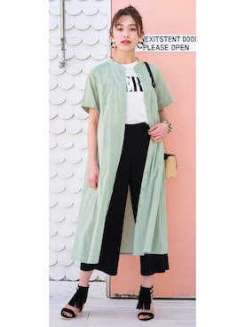 nissen Smile Modelsさん(レディース・167cm)の春コーディネート
