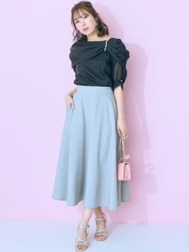 nissen Smile Modelsさん(レディース・162cm)の春コーディネート