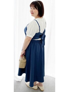 nissen Smile Modelsさん（レディース・158cm）の春コーディネート