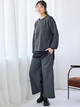 nissen Smile Modelsさん（レディース・166cm）の秋コーディネート