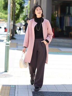 nissen Smile Modelsさん（レディース・168cm）の秋コーディネート