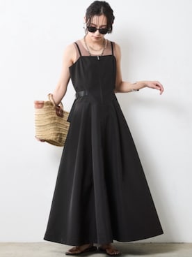「CHIC STYLE」｜「アイテム（ワンピース/ドレス）」を使った、nissen Smile Modelsさん（レディース・163cm）の春コーディネート