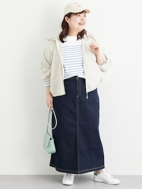 nissen Smile Modelsさん（レディース・158cm）の冬コーディネート