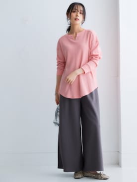 nissen Smile Modelsさん（レディース・165cm）の冬コーディネート