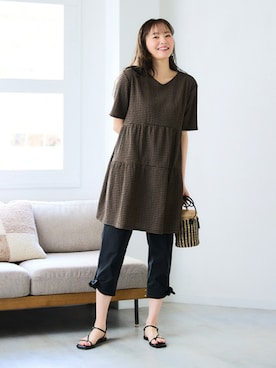 nissen Smile Modelsさん（レディース・167cm）の春コーディネート
