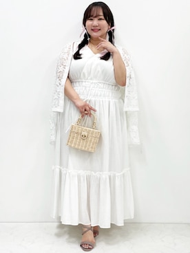 nissen Smile Modelsさん（レディース・158cm）の春コーディネート