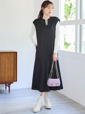 nissen Smile Modelsさん（レディース・167cm）の夏コーディネート