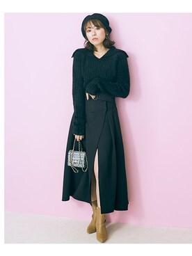 nissen Smile Modelsさん（レディース・162cm）の秋コーディネート