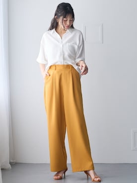 nissen Smile Modelsさん(レディース・166cm)の春コーディネート