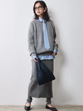 「Layered」｜nissen Smile Modelsさん（レディース・163cm）の秋コーディネート