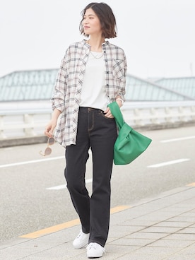 nissen Smile Modelsさん（レディース・167cm）の夏コーディネート