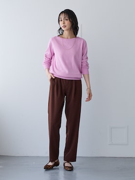 nissen Smile Modelsさん（レディース・165cm）の秋コーディネート