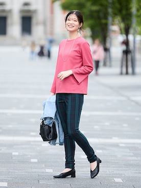 nissen Smile Modelsさん（レディース・168cm）の夏コーディネート