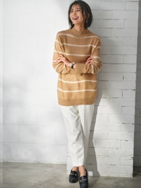 nissen Smile Modelsさん（レディース・165cm）の秋コーディネート