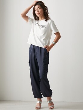 nissen Smile Modelsさん（レディース・168cm）の春コーディネート