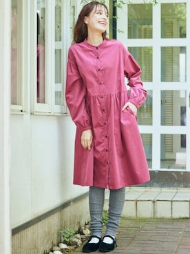 nissen Smile Modelsさん（レディース・167cm）の秋コーディネート