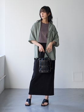 nissen Smile Modelsさん（レディース・165cm）の春コーディネート
