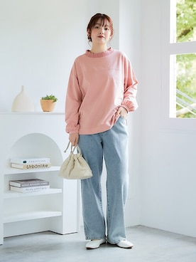 nissen Smile Modelsさん（レディース・160cm）の冬コーディネート