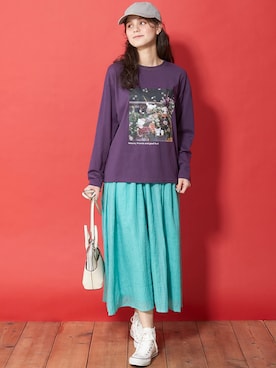 nissen Smile Modelsさん（レディース・167cm）の夏コーディネート