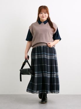 nissen Smile Modelsさん(レディース・160cm)の秋コーディネート