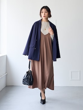 nissen Smile Modelsさん（レディース・170cm）の夏コーディネート