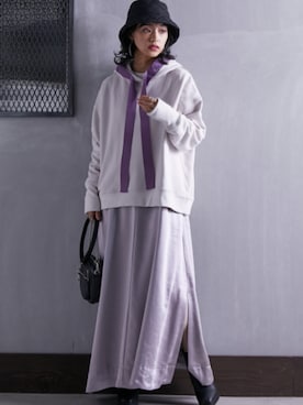 nissen Smile Modelsさん（レディース・163cm）の冬コーディネート