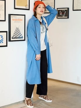 nissen Smile Modelsさん（レディース・167cm）の夏コーディネート