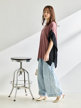 nissen Smile Modelsさん（レディース・167cm）の春コーディネート