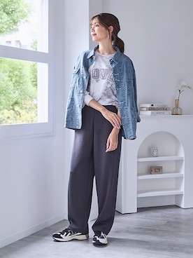 nissen Smile Modelsさん(レディース・165cm)の冬コーディネート