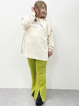 nissen Smile Modelsさん（レディース・155cm）の秋コーディネート
