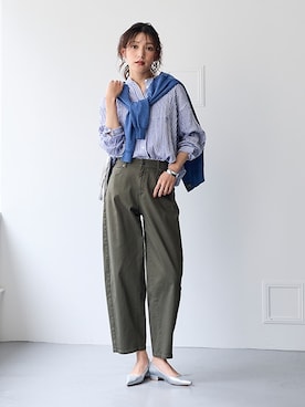 nissen Smile Modelsさん（レディース・170cm）の夏コーディネート