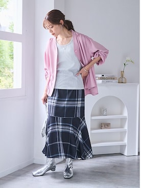 nissen Smile Modelsさん（レディース・164cm）の冬コーディネート