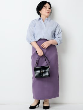 nissen Smile Modelsさん（レディース・156cm）の冬コーディネート